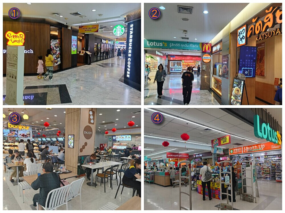 アヴァニラチャダー・Lotusまでの導線