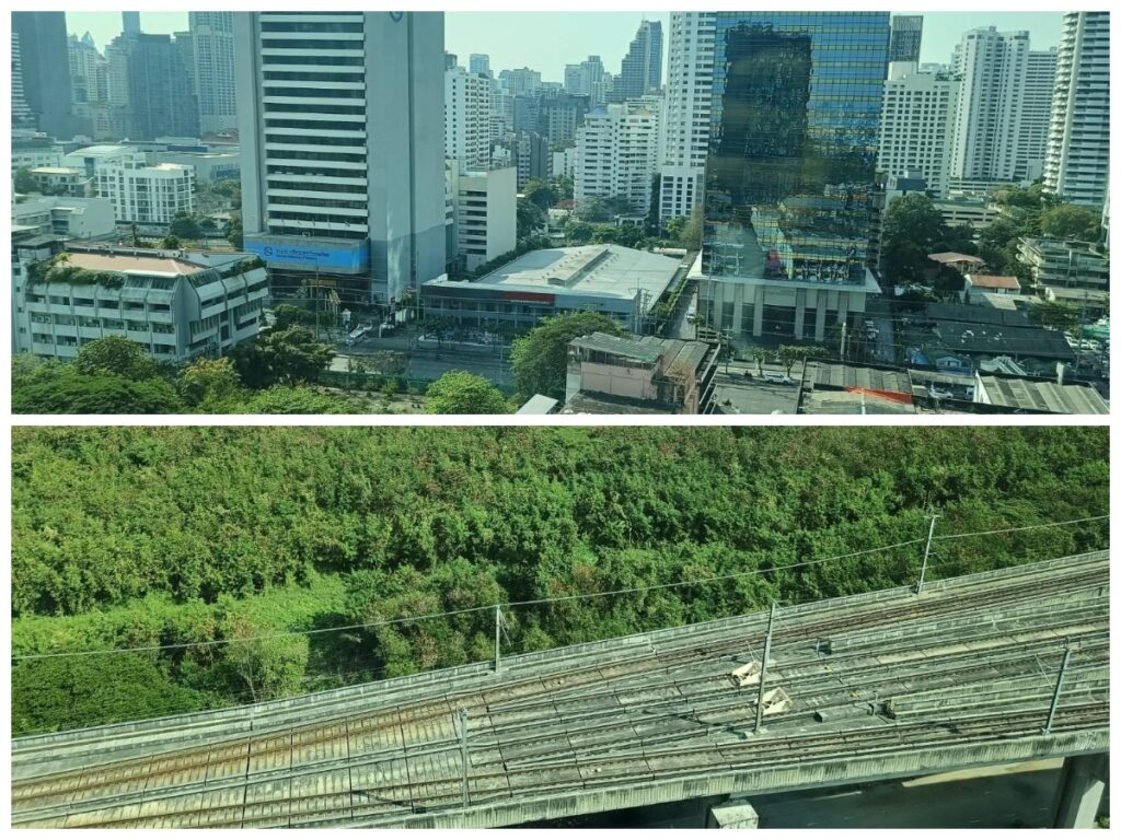 メルキュールバンコク・マッカサン-お部屋からの景色