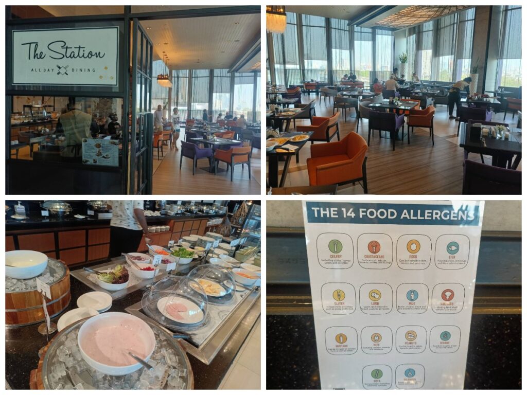 メルキュールバンコク・マッカサン-朝食会場